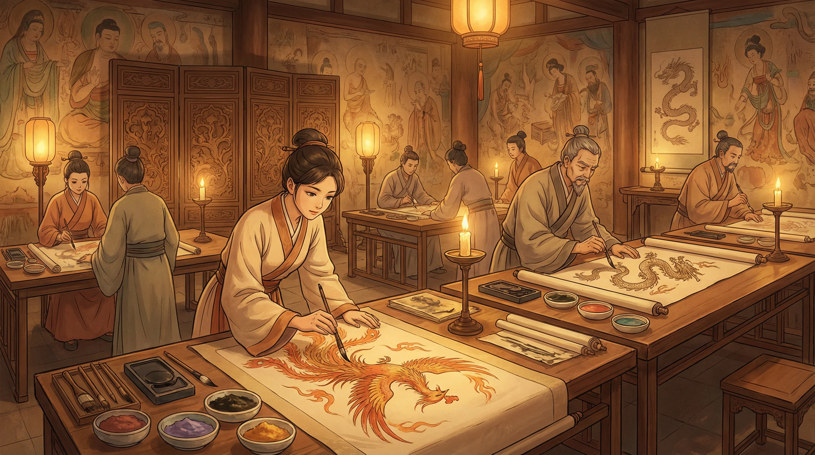 画师入驻 - 可无限看风险短视频的软件 国风动漫画师