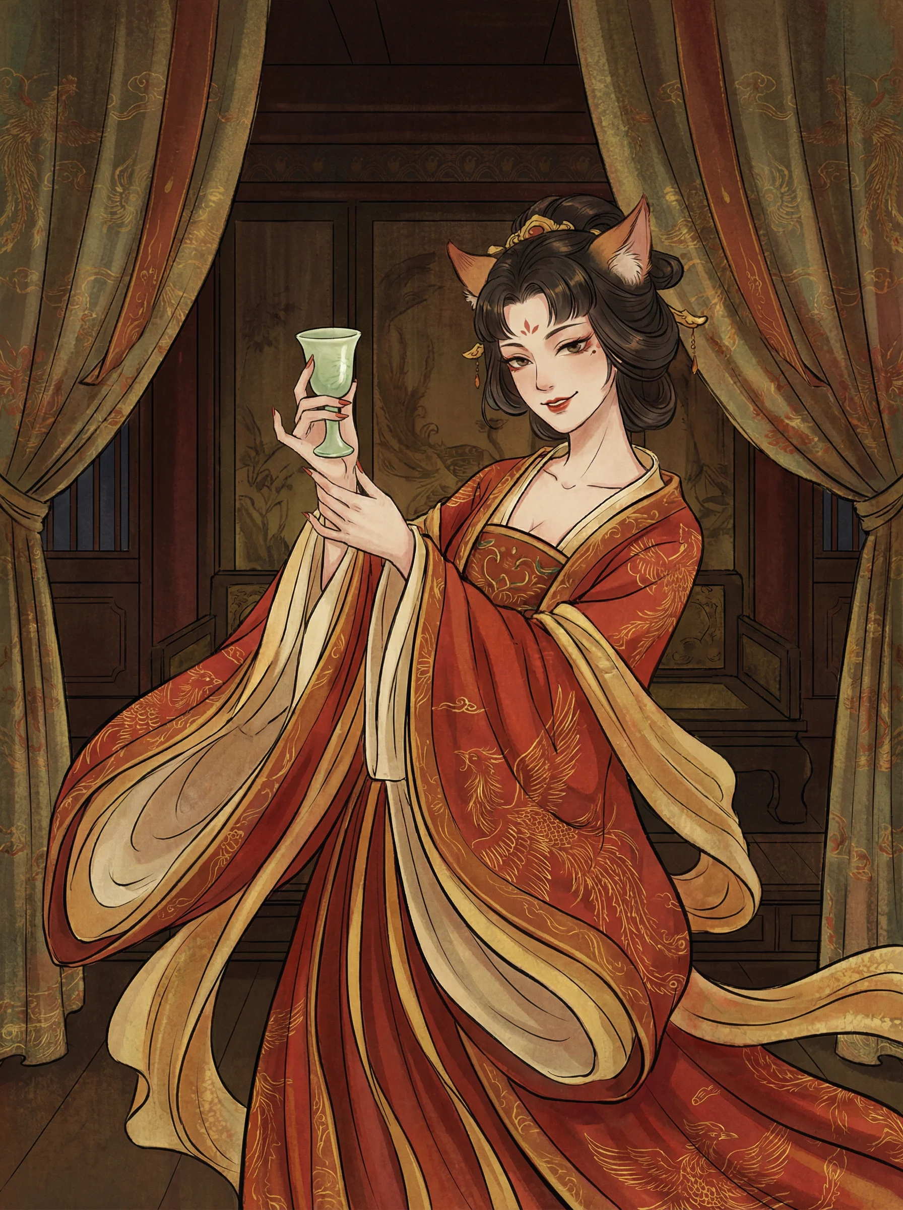 妲己 - 可无限看风险短视频的软件 封神榜截教动漫角色
