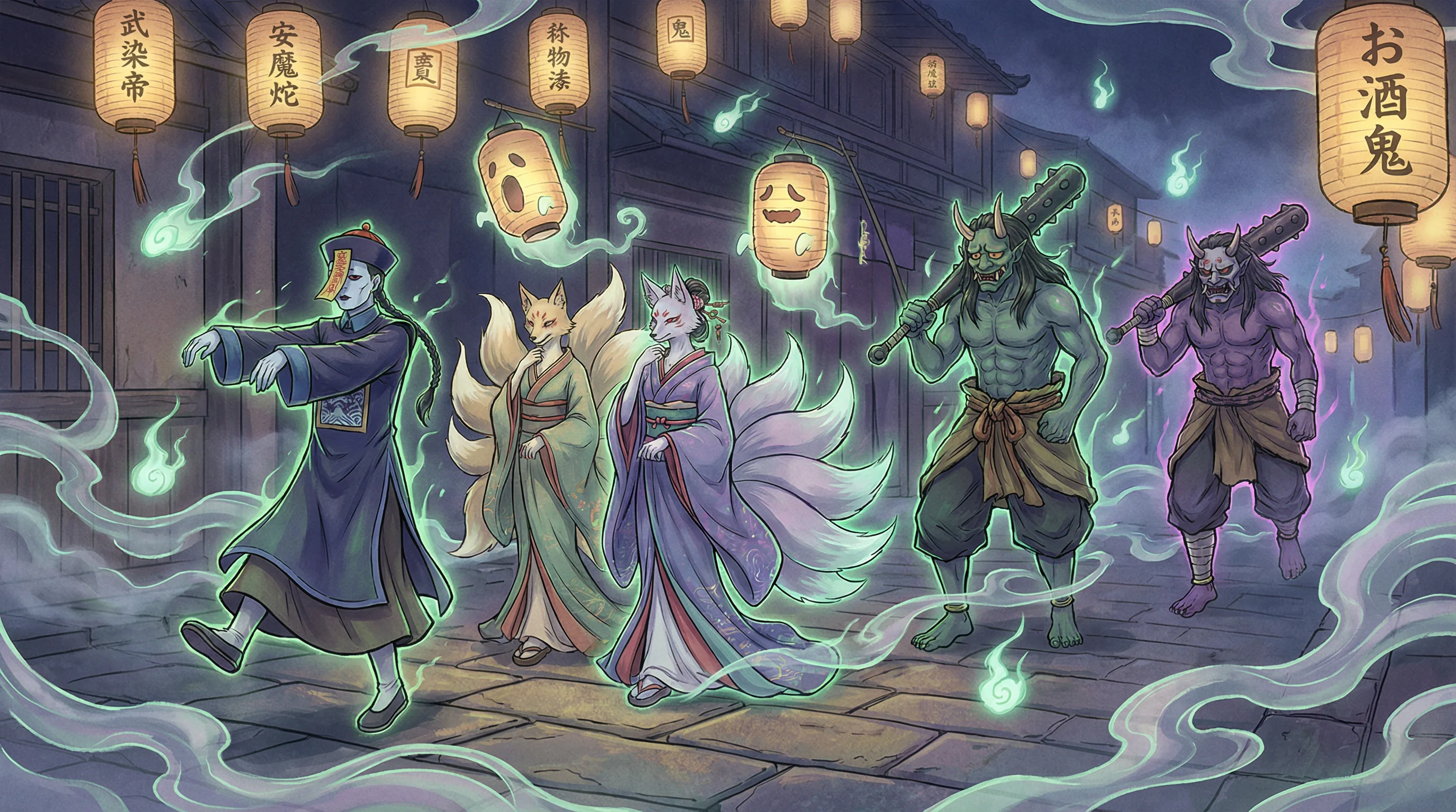 百鬼夜行 - 可无限看风险短视频的软件 中日鬼怪动漫